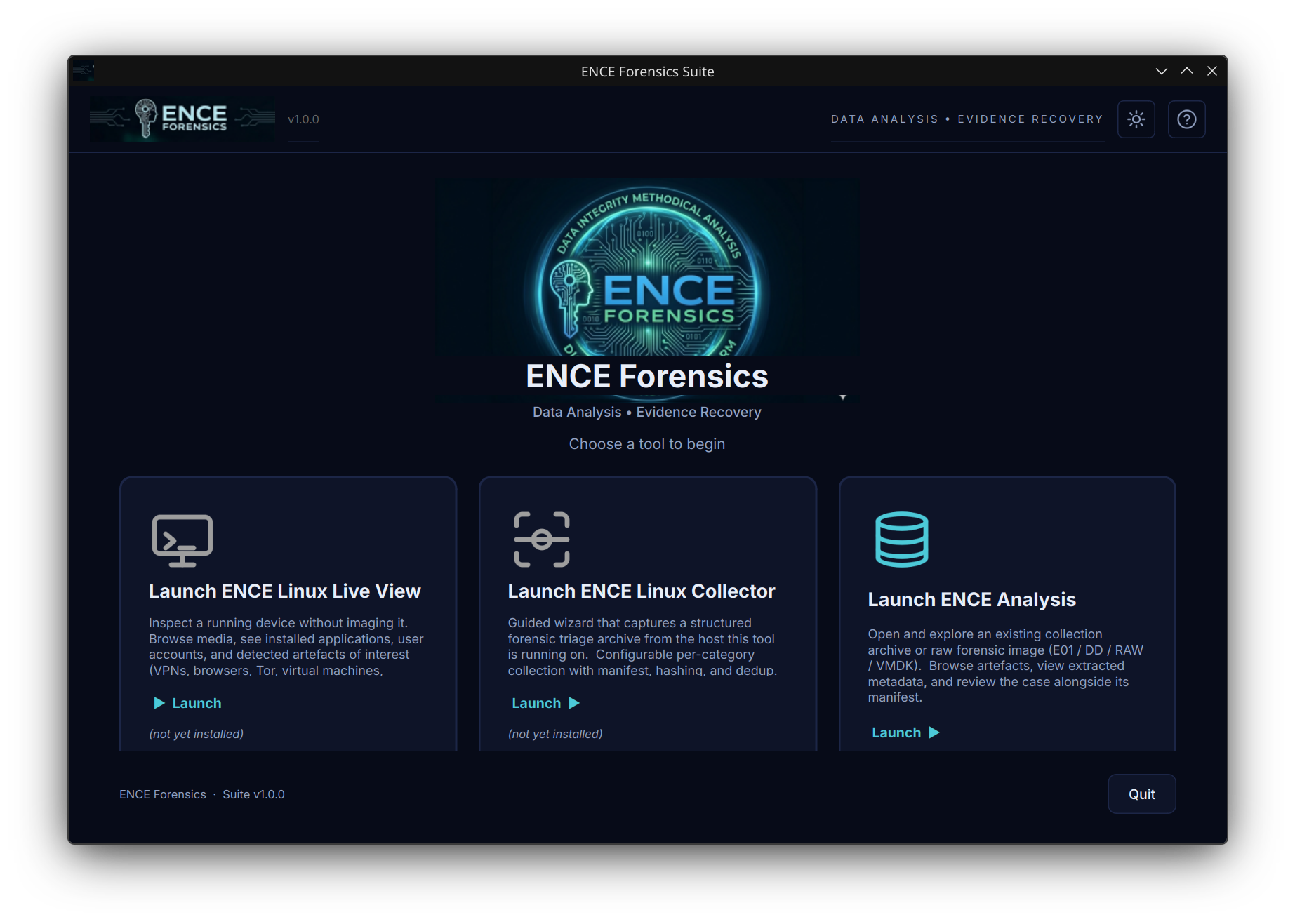 ENCE Suite - Complete Forensics Platform